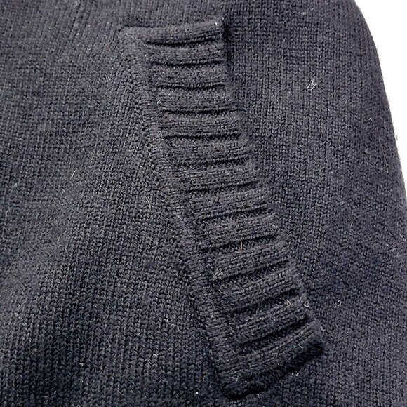 Neve Women's Nordic Wool Blend Full-Zip Sweater Jacket L Black Red Gray Pattern - Picture 14 of 16